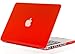 Kuzy - RED Rubberized 13inch Hard Case Cover for NEW Macbook PRO 13.3 Inch (A1278 with or without Thunderbolt) Aluminum Unibody