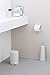 Brabantia Step Trash Can 0.7 Gallon/3 Liter - White