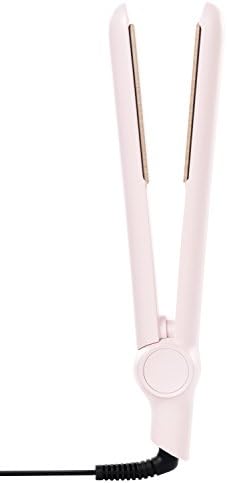 Dear Drew by Drew Barrymore You are Sleek Ceramic Fiber Styling Iron, Blush Pink
