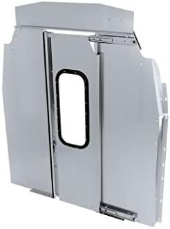 Ranger Design #3068-DH Sliding Door Partition, tempered glass window, Mercedes Sprinter High Roof