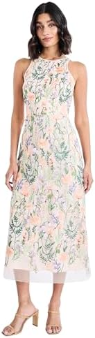dress the population aurora midi dress Dress The Population Aurora Seafoam Floral Lace Sleeveless V-Neck Midi Dress L