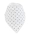 Emma Claire's Houseware PREMIUM Bandana Drool Bibs 100% Cotton - fleece lining - Snaps - 4 Pack for Girls Absorbent Versatile Perfect Bibs For Drools Teething and Spit Ups Great Baby Shower Gift