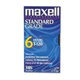 - All-Purpose Standard Grade 6 Hour VHS Videotape Cassette