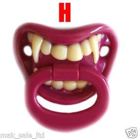 Funny dummy, Vimpier and Mustache style pacifier, soother (FUNNY DUMMY H)