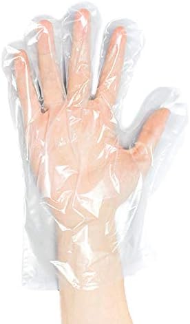 AWFAND 100/500 PCs Disposable Vinyl Gloves,Multifunction Disposable Thickened Vinyl Gloves,Food Grade Gloves,Household Gloves,Washing Gloves,Cooking Gloves