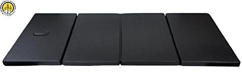 Shiatsu Mat Practitioner Thai Pad Tumbling Gym Mat With Case Black