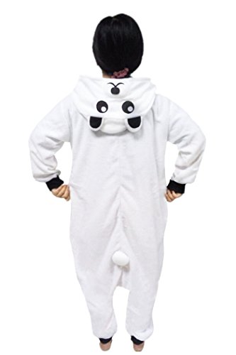 WOTOGOLD Animal Cosplay Costume Polar Bear Men Women Pajamas White - Image 2