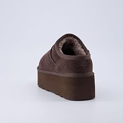 CUSHIONAIRE Women's Huggy Genuine Suede Cozy Mule