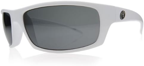 Electric Visual Technician Polarized Sunglasses,Gloss White Frame/Grey Polarized Lens,one size