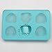 6 Cavity Silicone Smile Teeth Denture Shaped Ice Cube Tray Mold for Chocolate, Candy, Kitchen Bar Wine Gadgets Tray Mold, Pink