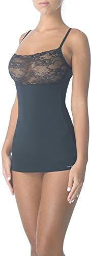Lace Firm Control Shapewear Control Tank By Cover Girl (L, Black)