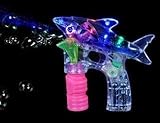 Led Shark Shaped Bubble Blower Gun gift