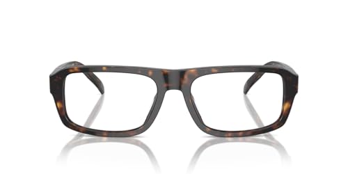 Michael Kors Men’s MK4122U Rioja Universal Fit Rectangular Prescription Eyewear Frames, Dark Tortoise/Demo Lens, 56 mm