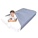 Special Supplies Sensory Bed Sheet for Kids Compression Alternative to Weighted Blankets - Breathable, Stretchy - Cool, Comfortable Sleeping Bedding -Grey (Twin)