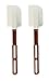 Vollrath 52010 High-Temp Silicone Spatulas, Set of 2 (10-Inch, NSF)