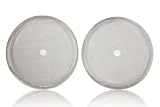 Coffee Press Replacement Screen Parts, 2 Pack Universal 8-Cup Stainless Steel Reusable Filter