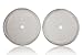 Coffee Press Replacement Screen Parts, 2 Pack Universal 8-Cup Stainless Steel Reusable Filter primary