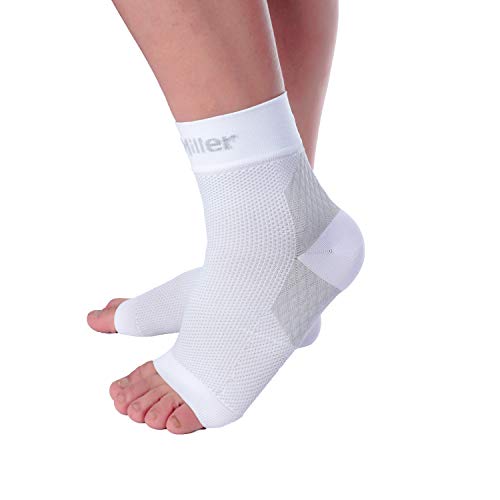 Doc Miller Compression Nano Socks 1 Pair Ankle Support Brace Plantar