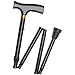 Medical Adjustable Folding Walker Cane Walking Stick Grab Handle for Men and Women