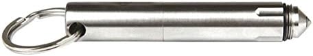 Winbuyer Mini EDC Pocket Keychain Tactical Pen Self Defense Survival Stainless Steel Pen With 2 Refills(1 in the pen)