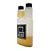 Quik Shot - 16 Ounce Plastic Flask with a Built-in 1 Ounce Shot Glass Chamber
