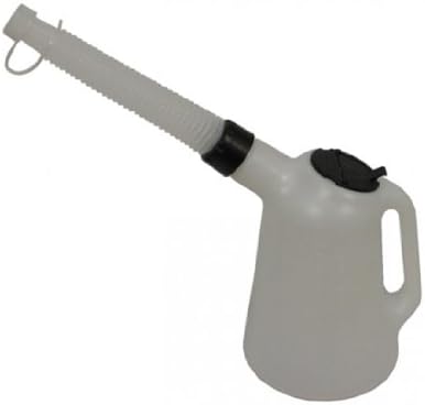 Polythene Oil Measure Jug With Spout 2 Litre by MF20/SA