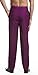 CONCITOR Men's Dress Pants Trousers Flat Front Slacks EGGPLANT PURPLE Color