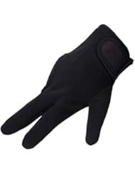 Lurrose Professional Heat Resistant Gloves 3 Finger Mittens Hair Styling Hairdressing Glove for Salon Kitchen Home Use