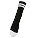 FULLIN Fashion Socks Funny Women Men Letter Print Cotton Sports Casual Sports Cotton Long Socks ,White