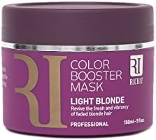 Color Booster Mask and Color Care by RICHIT for Dyed and Natural Hair to Nourish and Color to get the perfect Light Blonde, Silver Blonde, Grey, and Brown Hair (Light Blonde)