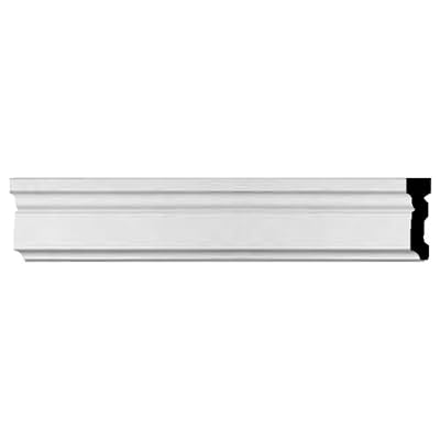 Ekena Millwork CAS02X00MO 2 7/8-Inch H x 3/4-Inch P x 96-Inch L Monique Window and Door Casing