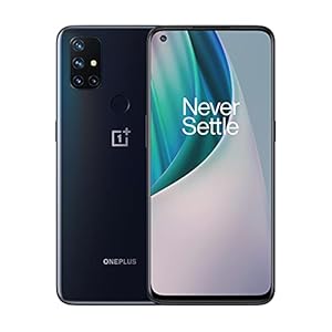 OnePlus Nord N10 5G Unlocked Smartphone, Midnight Ice​, 90Hz Refresh Rate, 6GB RAM + 128GB storage, US Version, Model…