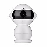 KING DO WAY Security Camera HD Home Wireless Mini Robot Surveillance Camera (Day/Night Vision,720P, 2 Way Audio, SD Card Slot, Mobile Android/iOS/iPad/Tablet) For Pet Monitor, Puppy , Baby Monitor