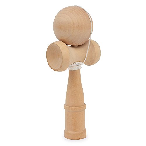 Small Foot Kugelfangspiel Kendama Natur aus Holz, schult die Reaktion, Beschäftigungsspiel, ab 5 Jahren, 3454