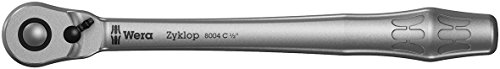 Wera 05004064001 8004 C Zyklop Full Metal Ratchet with Switch Lever, 1/2