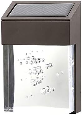 LED Solar Mini Wall Pack Light Outdoor Security Lighting Dusk to Dawn Outdoor Wall Mount Light Fixture