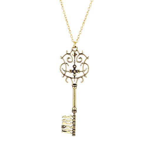 Algol - New The Nutcracker And The Four Realms Clara Necklaces Mysterious Key Pendant Choker Girl Woman Cosplay Jewelry