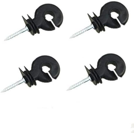 KATSU Electric Fence Ring Insulators 50 Pack Screw-in Ring Insulators