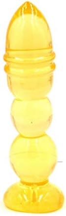 Adam Eve 10 Styles Elly Soft Silicone Plugs Women and Men Stimulation Funny Toy Male Plug,China,YellowA