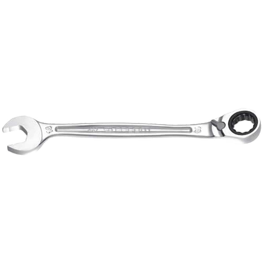 Facom 467B.30 Metric Combination Ratchet Wrench, Silver, 30 mm