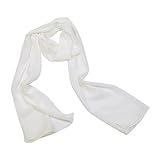 DianSheng Women's Soft Flowing Chiffon Shawl Wrap For Prom Dress