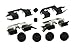 Carlson Quality Brake Parts 13423Q Disc Brake Hardware Kit