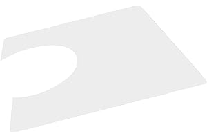 Vacumist Transparent Guitar Pickguard 20x21cm Scratch Guard Plate Film Compatible with for Folk Classical Guitars Anti-Wear P