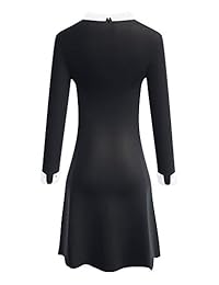 TULIPTREND - Vestido para mujer con cuello de Peter Pan