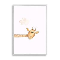 Framed Canvas Wall Art Cartoon Children's Room Canvas Prints Home Artwork Decoration for Living Room,Bedroom - 16x24 inches