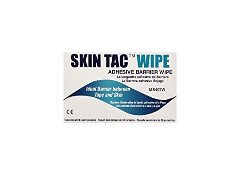 Skin Tac Adhesive Barrier Prep Wipe, 50/Box (Box of 50)