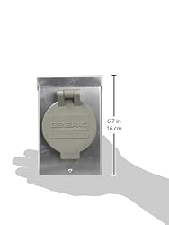 Generac 6346 30-Amp 125/250V Aluminum Power Inlet