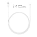 Zeskit Lightning to USB Cable 2 Meters (6.6 FT) - MFi Certified, Reliable Charging and Syncing for iPhone iPad and iPod