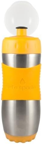 The Safe Sporter Water Bottle, Marigold, 16 Ounce by The Safe Sporter
