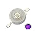 CHANZON 10 pcs High Power Led Chip 3W Purple Ultraviolet (UV 425nm / 400mA - 500mA / DC 3V - 3.4V / 3 Watt) SMD COB Light Emitter Components Diode 3 W Ultra Violet Bulb Lamp Beads DIY Lighting